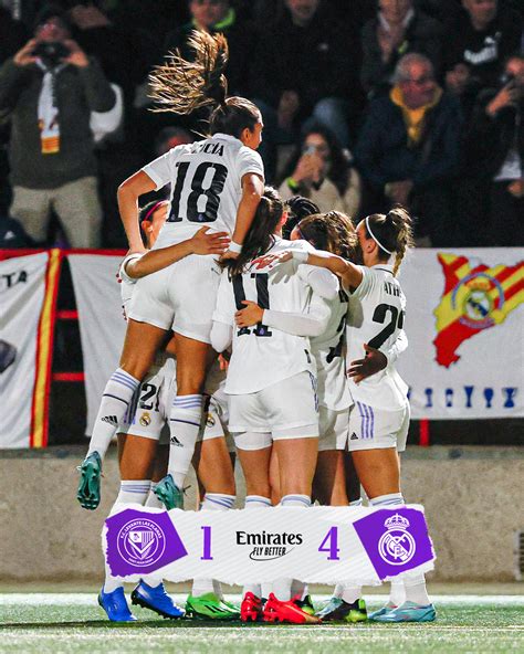 Real Madrid c f Femenino  Levante Las Planas