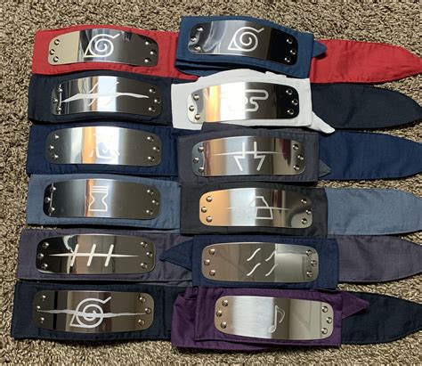 Real Naruto Headbands