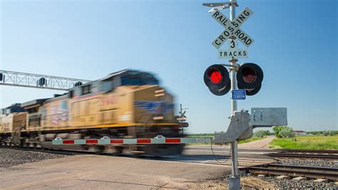Real Railroad Crossing Sign
