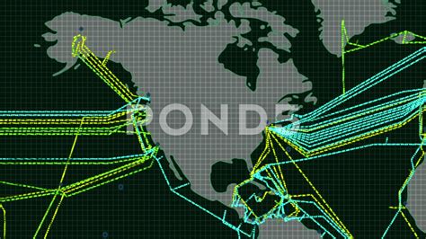 Real Time Internet Traffic Map
