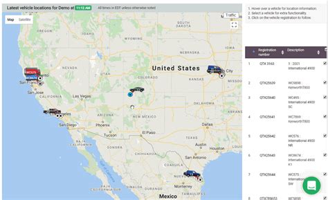 Real-Time Tracking and Map View