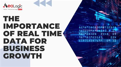 Real-time data, an essential for success