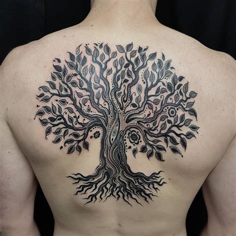 Realism Tree Tattoo