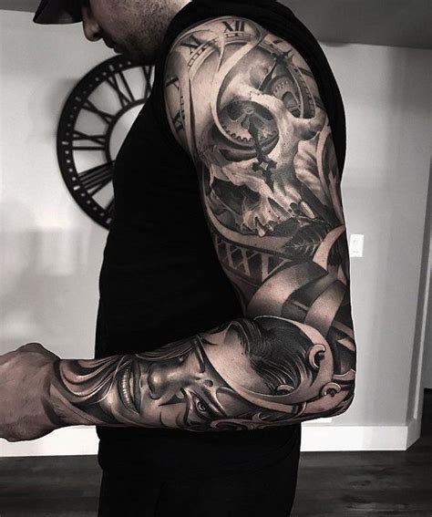 Realism Tattoo Sleeve
