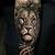 Realistic Lion Tattoo Designs