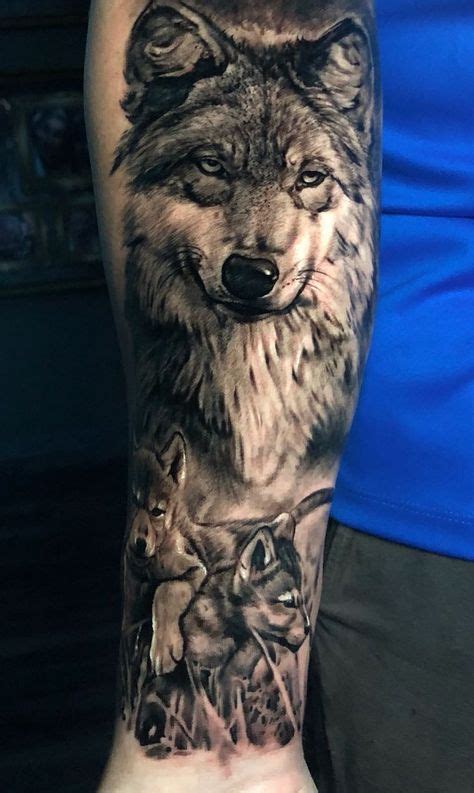 The Big Bad Wolf Wolf tattoos, Wolf tattoos men, Bad