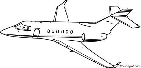 Realistic Airplane Coloring Pages