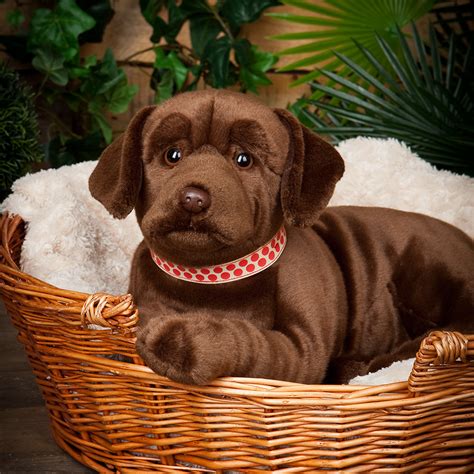 Get Ready to Snuggle with a Realistic Chocolate Lab Stuffed Animal – Your New Favorite Plush Companion!