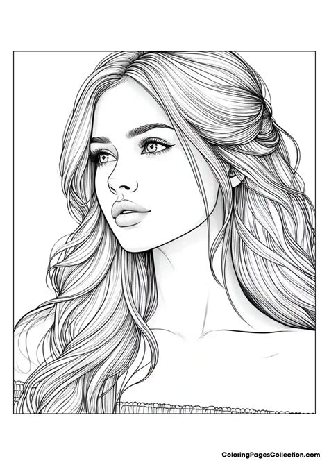 Realistic Coloring Pages Of People