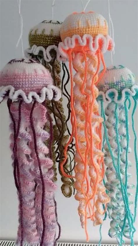 Realistic Crochet Jellyfish