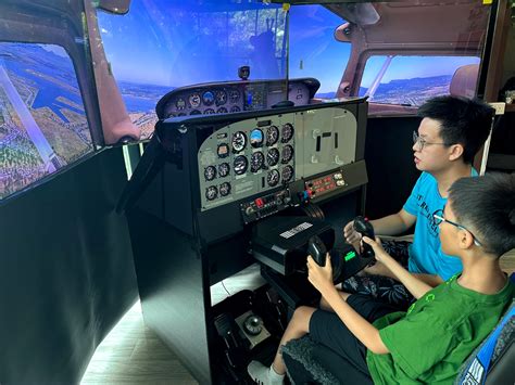 Realistic Flight Simulator Experience