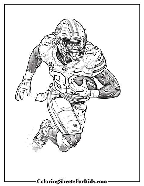 Realistic Football Coloring Pages
