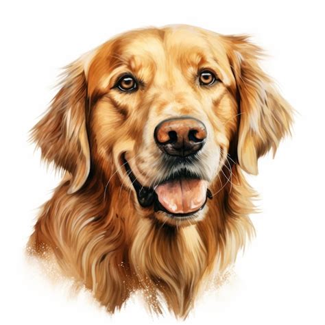 Recklessly Realistic Golden Retriever Puppy Drawing