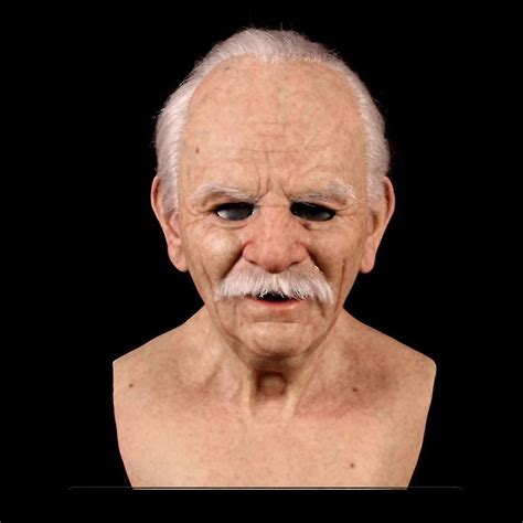 Realistic Old Man Mask