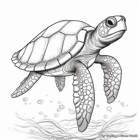 Realistic Sea Animal Coloring Pages