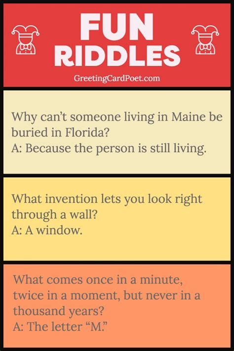 Really Good Riddles That Make You Think