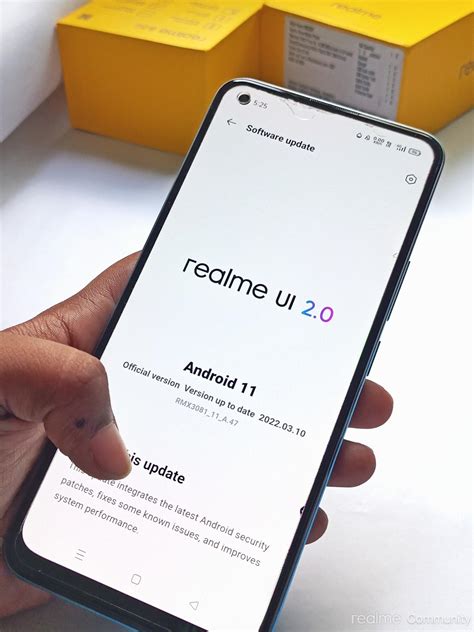 Realme 8 Pro: Realme UI 2.0