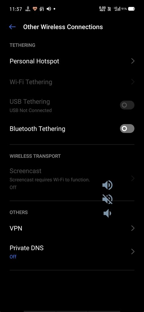 Pengaturan DNS pada smartphone Realme