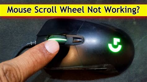 Reason For Logitech’s Mouse Wheel is Not Scrolling