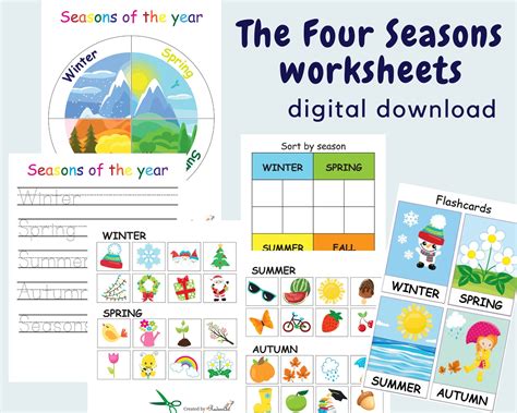 Reasons For The Seasons Worksheet
