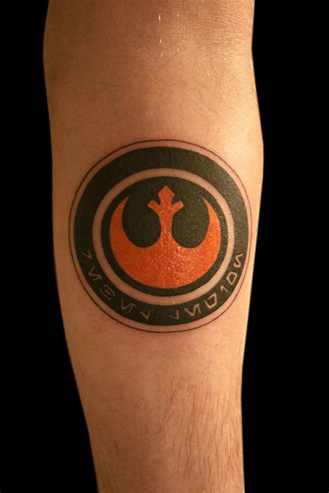 50 Rebel Alliance Tattoo Designs For Men Star Wars