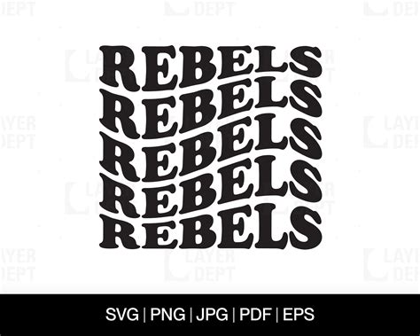 Unleash Your Inner Maverick with Bold Rebel SVG Designs for Your Next Project!