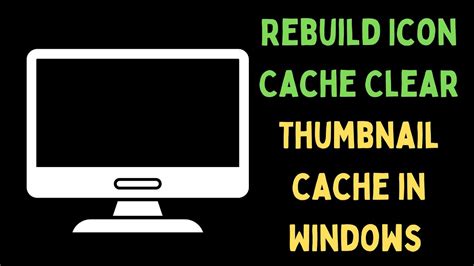 Rebuild the Thumbnail Cache
