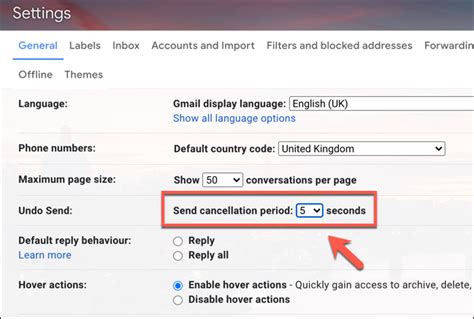 Recall an Email in Gmail on PC
