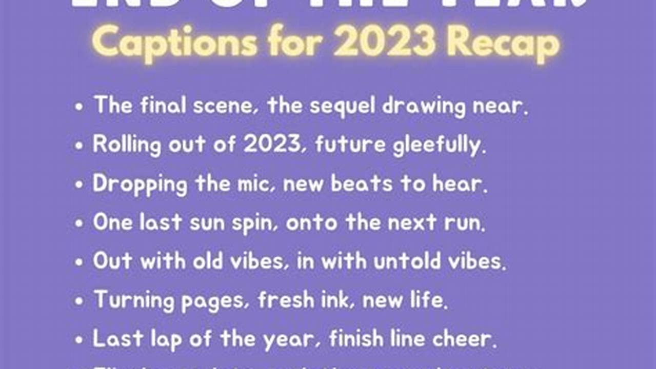 Recap 2024 Caption