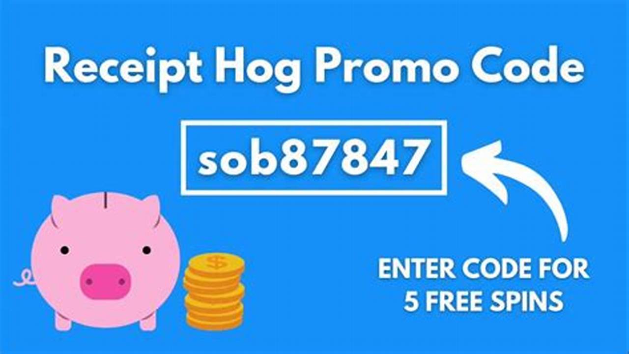 Receipt Hog Referral Code 2024