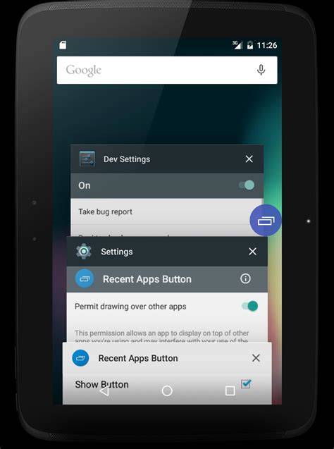 Recent Apps Button