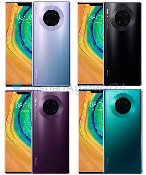 Recent Leaks Revealed Mate 30 Pro Specifications: