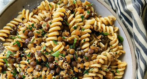 Pasta de lentejas rojas con verduras y champiñones – Iratxe Miguel Dietista