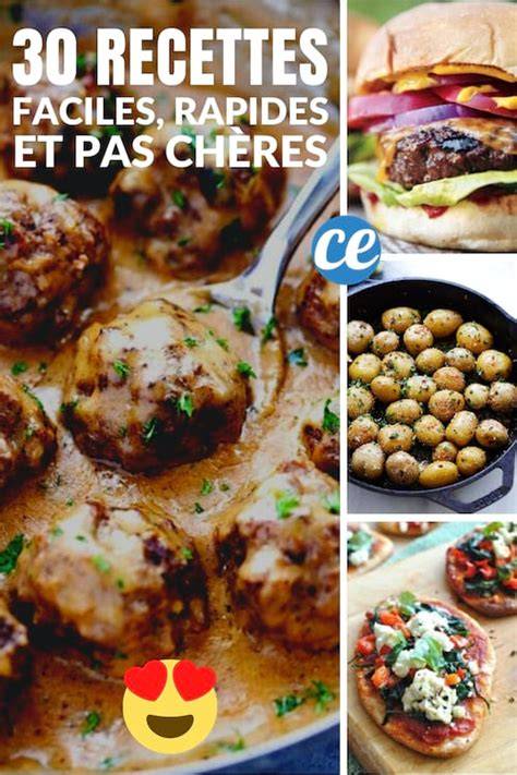 Recette Simple Et Pas Cher