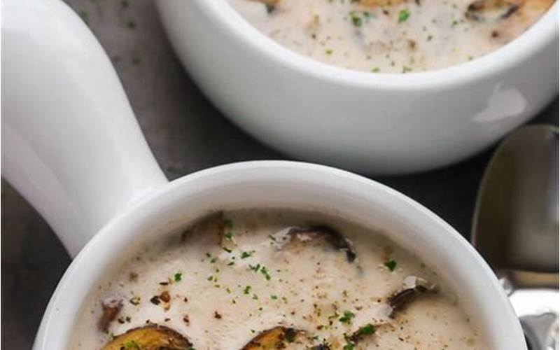 Recipe #2: Mushroom Soup