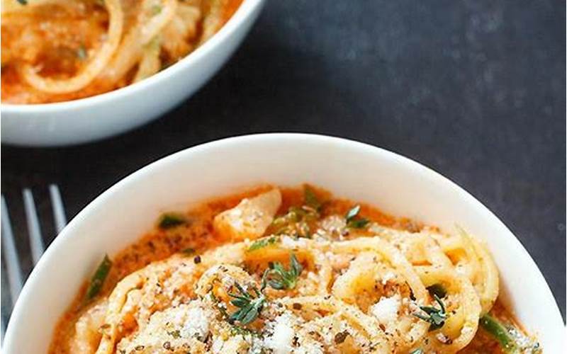 Recipe #4: Zucchini Noodle Soup