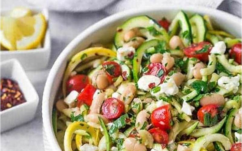 Recipe #5: Zucchini Noodle Salad