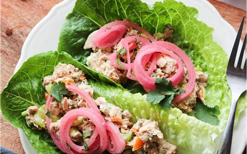 Recipe 5: Tuna Salad Lettuce Wraps