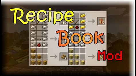 Recipe Book Mod 1.8.9
