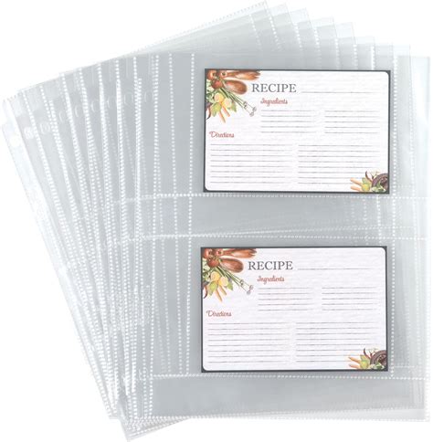 Recipe Card Protector