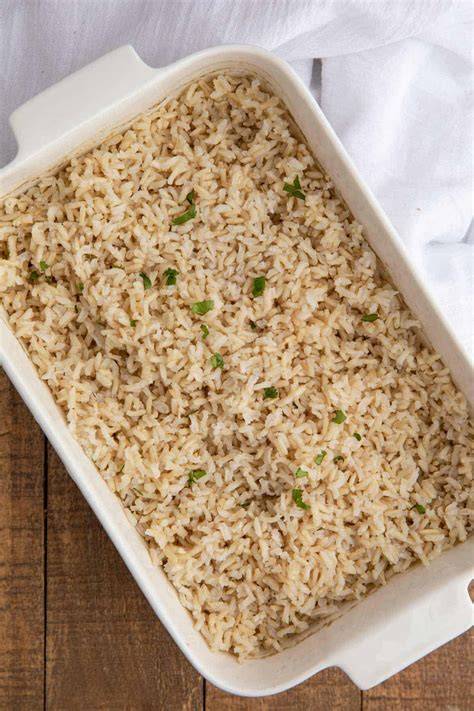 Recipe For Baked Brown Rice - Chefinoz