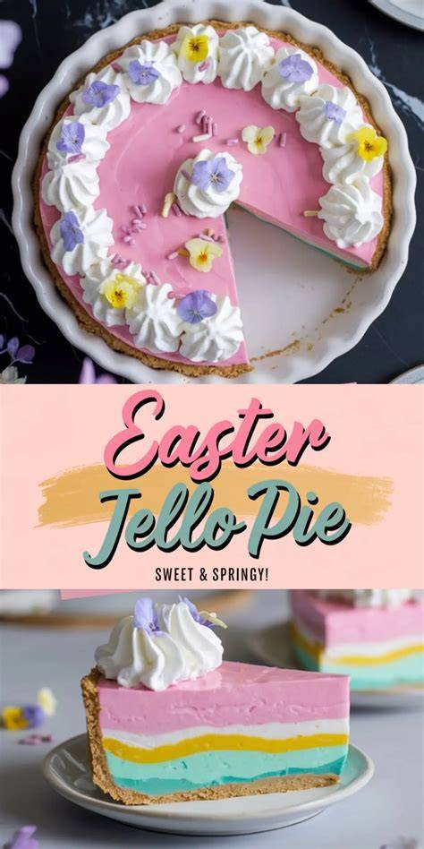 Recipe For Easter Jello Pie