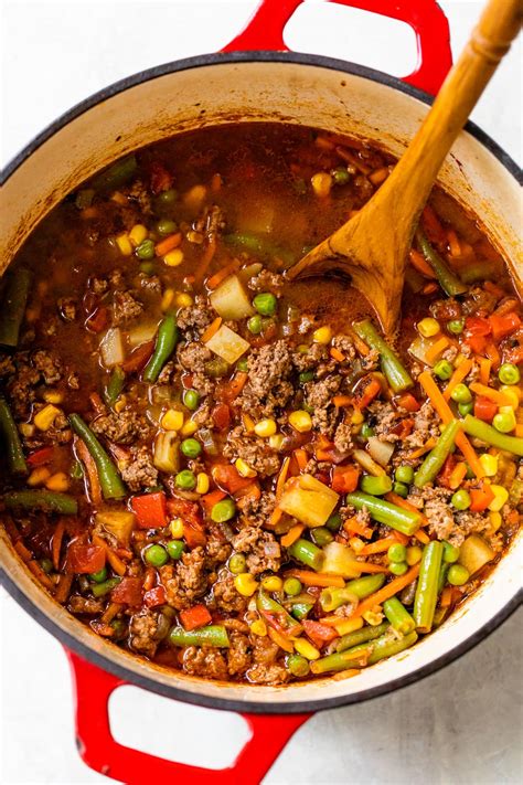 Recipe For Hamburger Soup