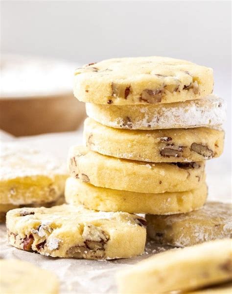 Recipe For Pecan Sandies Shortbread Cookies