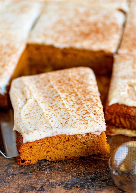 Recipe For Pumpkin Bars