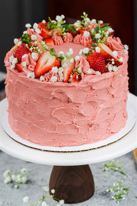 Recipe For Strawberry Cake