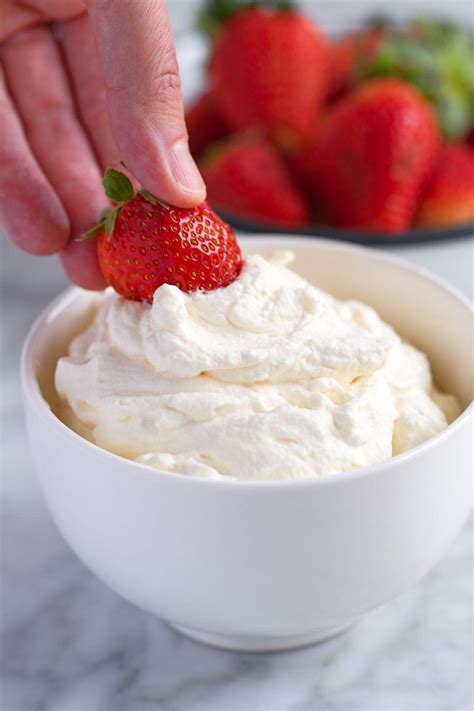 Recipe For Whipped Cream
