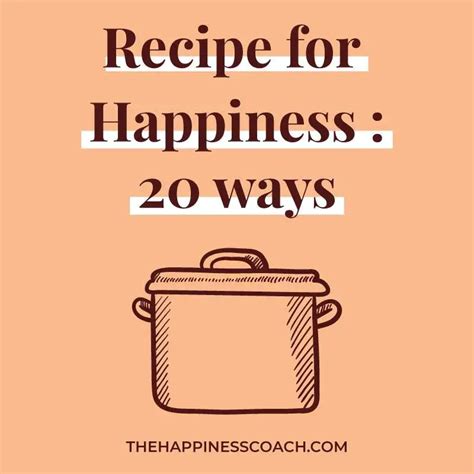 Recipe Of Happiness