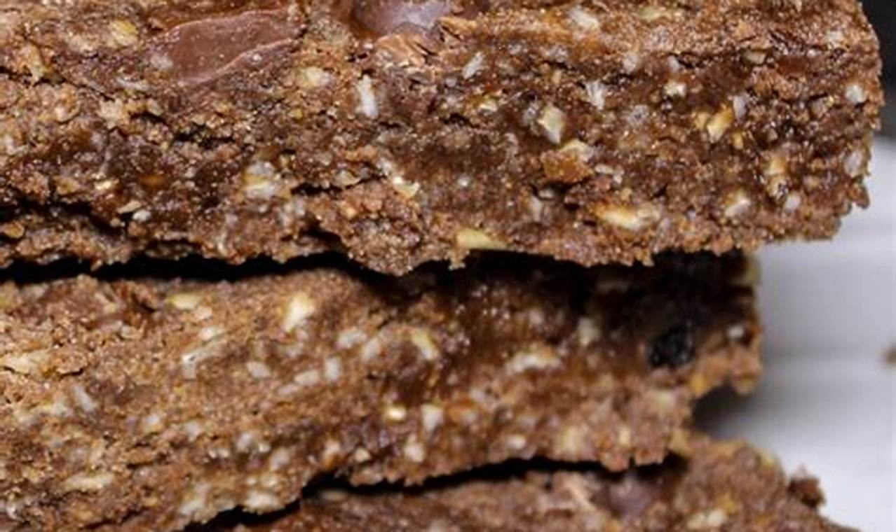 Recipes for homemade protein bars and pre-workout snacks