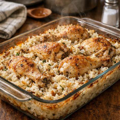Recipes For Chicken And Rice Bake